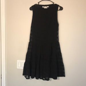 Max Studio Black Dress Boat neckline- Size Small